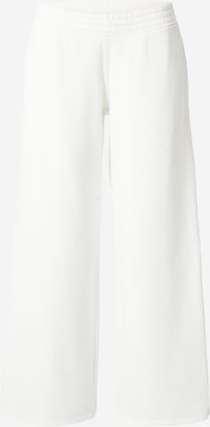HOLLISTERWide Leg/ Široke nogavice Hlače - bijela boja: prednji dio