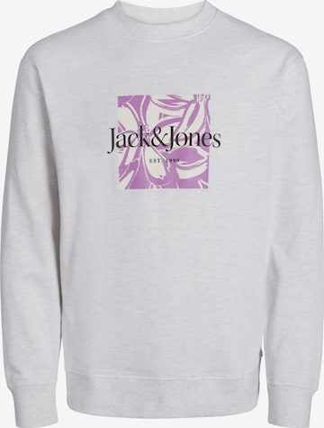 JACK & JONES Sweatshirt 'Lafayette' i grå: framsida