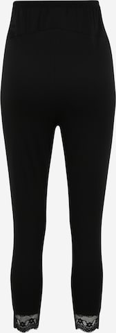 Mamalicious Curve Skinny Leggingsit 'MLELIANA' värissä musta