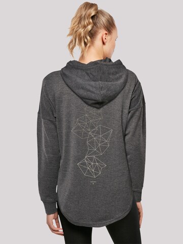 Sweat-shirt F4NT4STIC en gris : devant