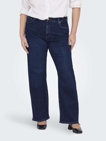 Wide leg Jeans 'CARWilly' di ONLY Carmakoma in blu: frontale