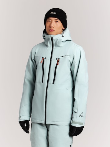 PROTEST Sportjacke 'PRTTIMOTHY'‌‌‌‌ in Grau: Vorderseite