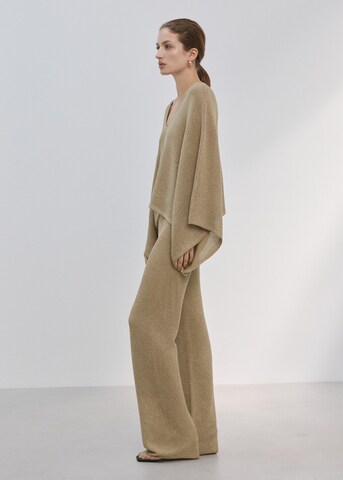 MANGO Sweater 'Sunny-a' in Gold