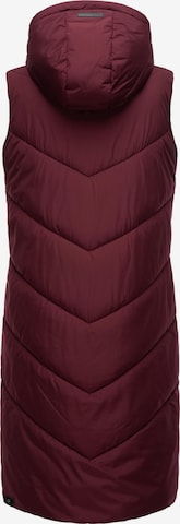 Gilet 'Suminka' Ragwear en rouge