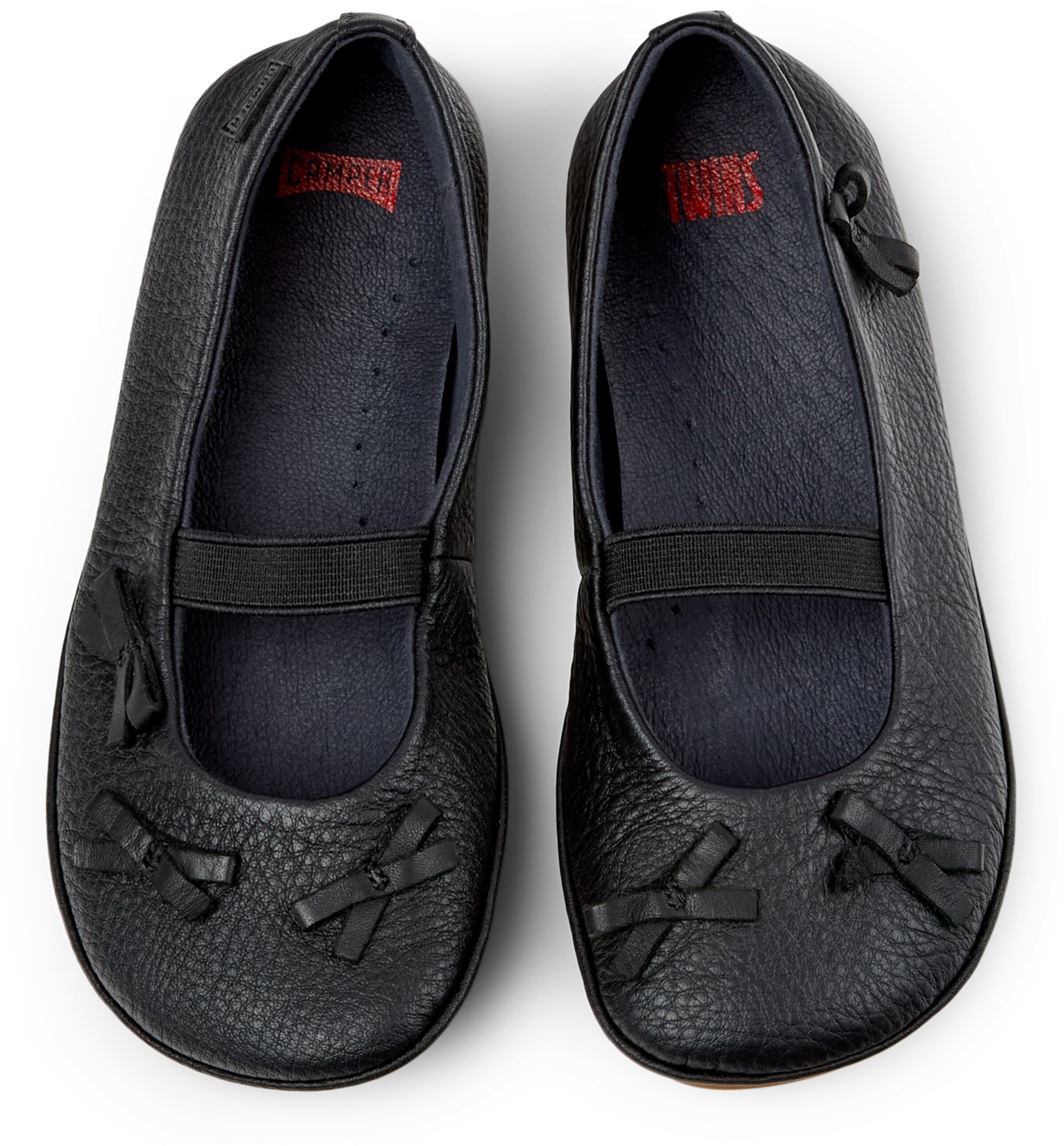 CAMPER Ballerina 'Right Twins' in Black