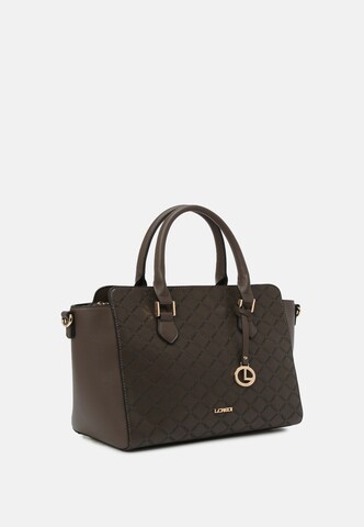 L.CREDI Handbag 'Filiberta' in Brown