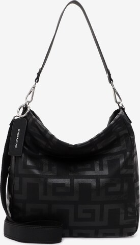 Emily & Noah Shoulder Bag 'Ilona' in Black: front