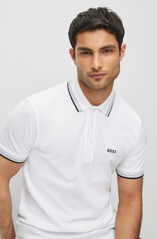 BOSS Poloshirt 'Paddy' in Weiß