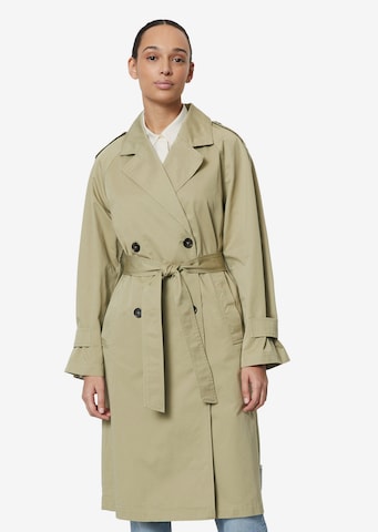 Marc O'Polo Between-Seasons Coat in Green: front