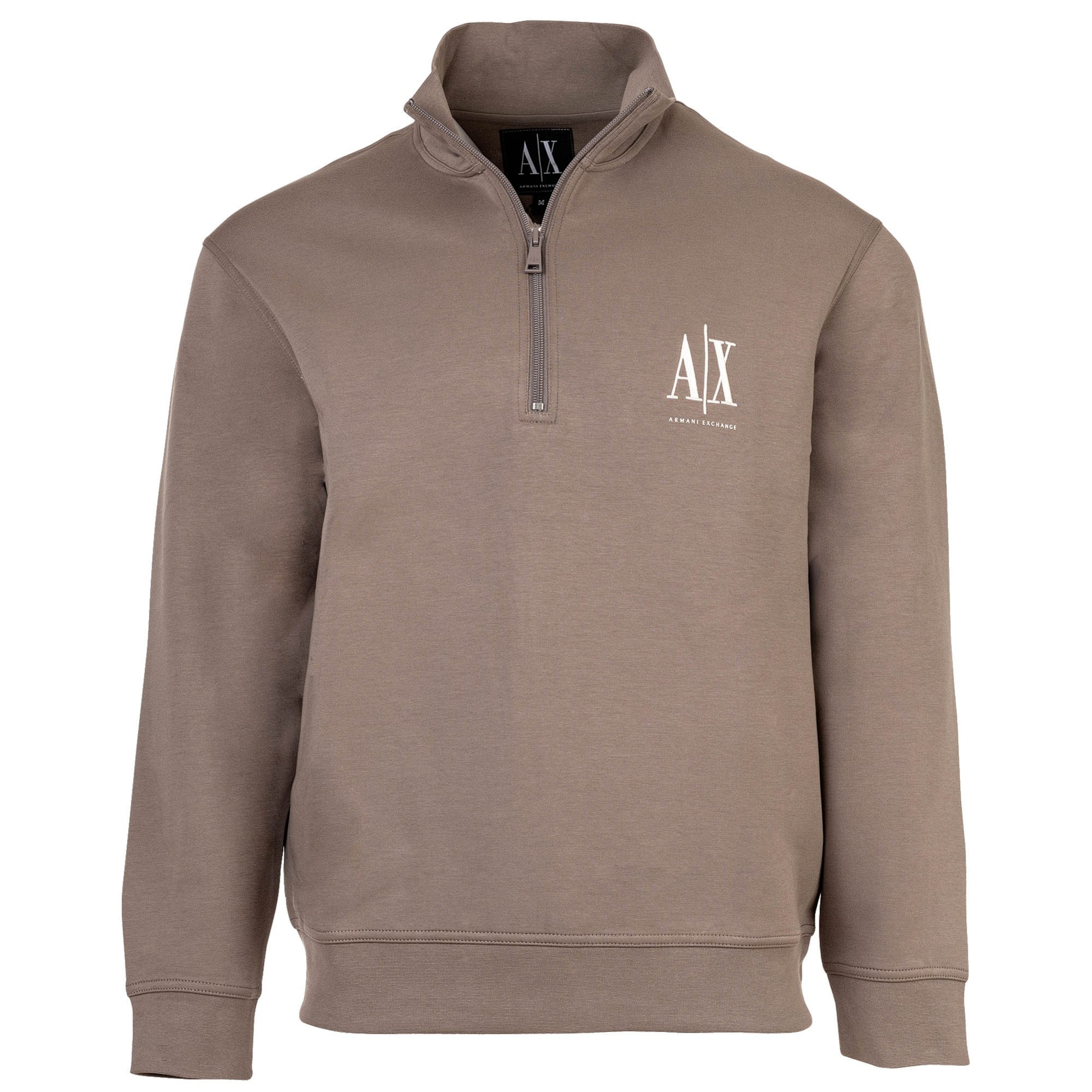 Sweat-shirt ARMANI EXCHANGE en beige : devant