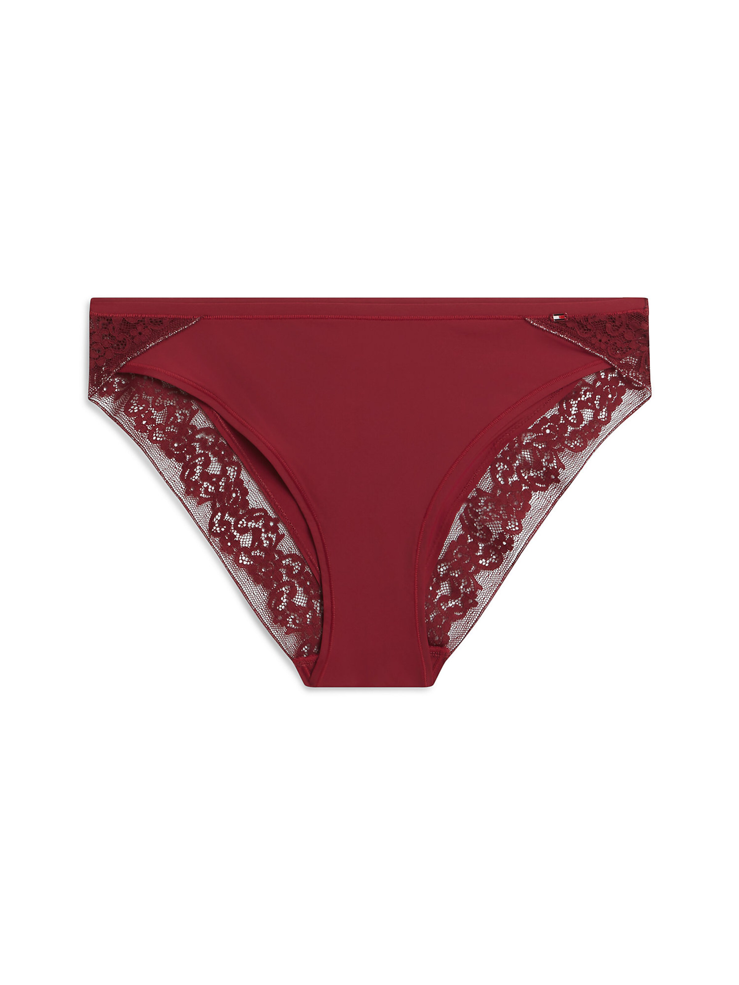 TOMMY HILFIGER Slip in Rood: voorkant