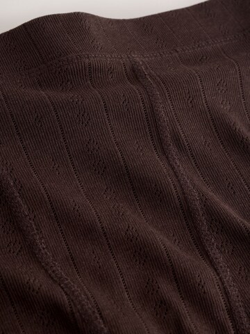 Next Skinny Leggings 'ThermoGen' in Brown