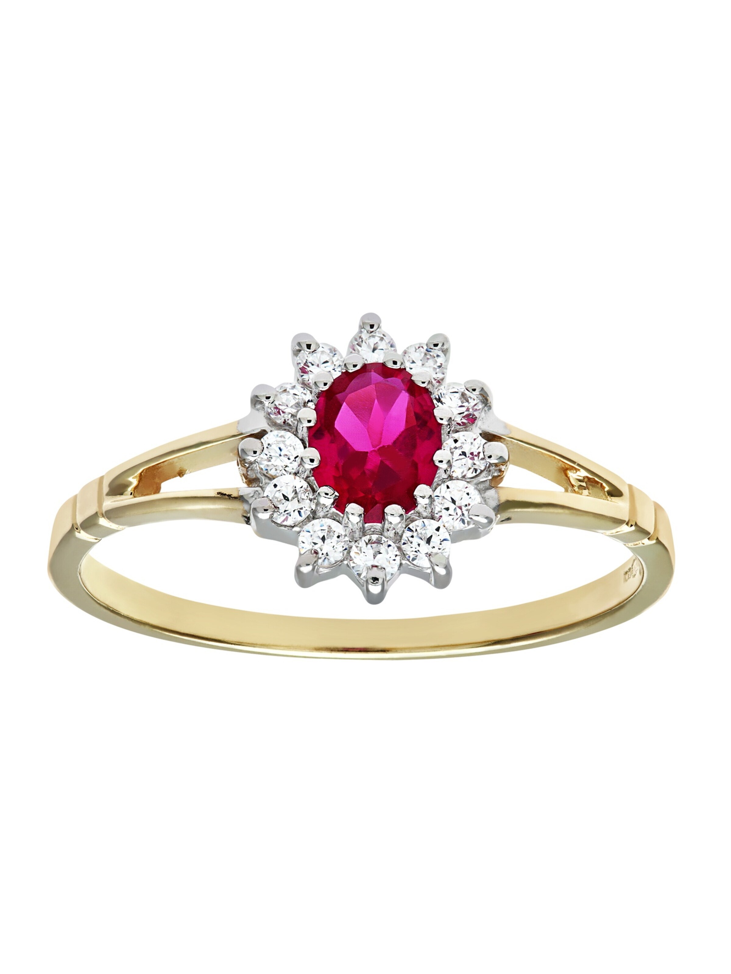 DIAMANT LETERNEL Ring in Gold: front