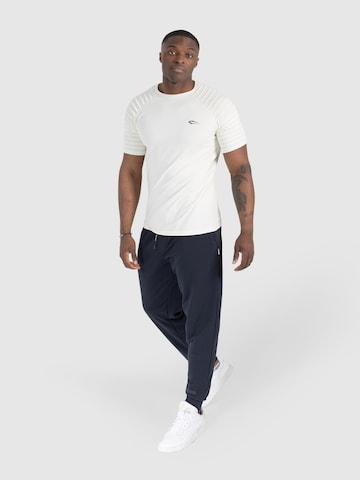 Smilodox Shirt 'Ripplez One' in Weiß