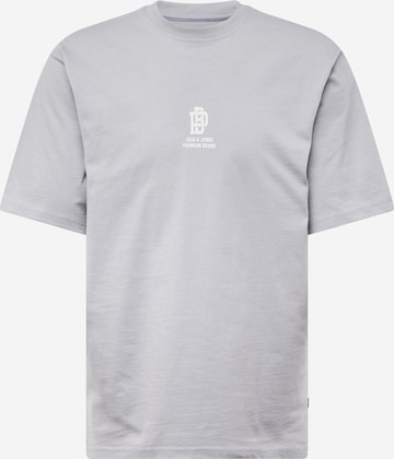 JACK & JONES Shirt 'OSCAR' in Grey: front