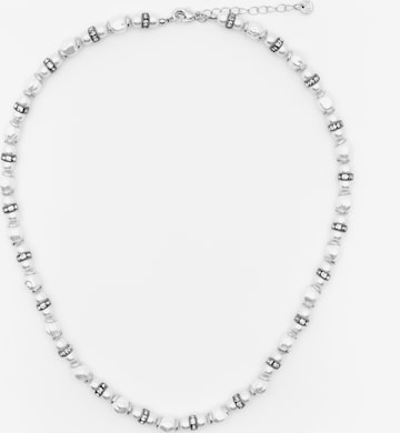 Pull&Bear Ketju värissä hopea: etupuoli