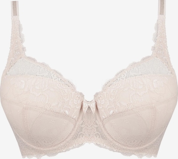 Classique Soutien-gorge 'Angelika' Unikat en beige : devant