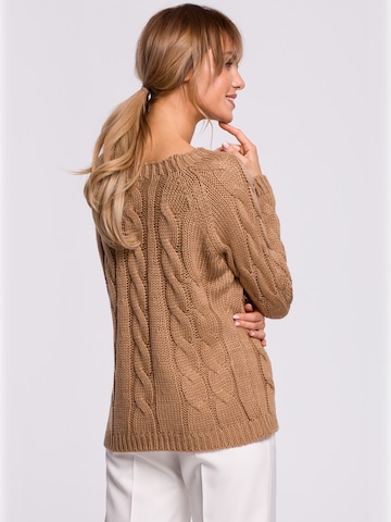 made of emotion - Jersey en beige