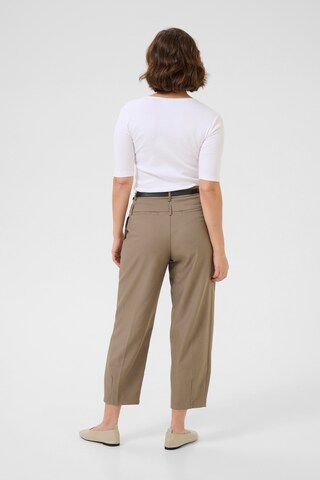 Kaffe Regular Trousers in Grey