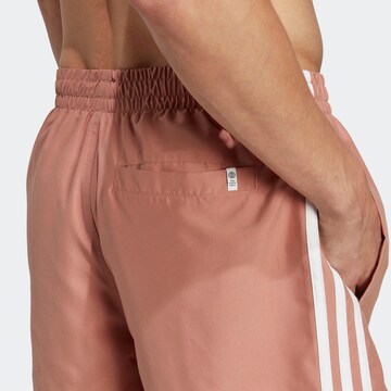 ADIDAS ORIGINALS Board Shorts 'Adicolor 3-Stripes' in Pink