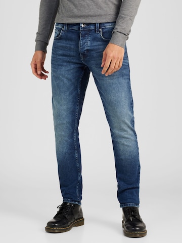 QS Slimfit Jeans 'Rick' in Blauw: voorkant