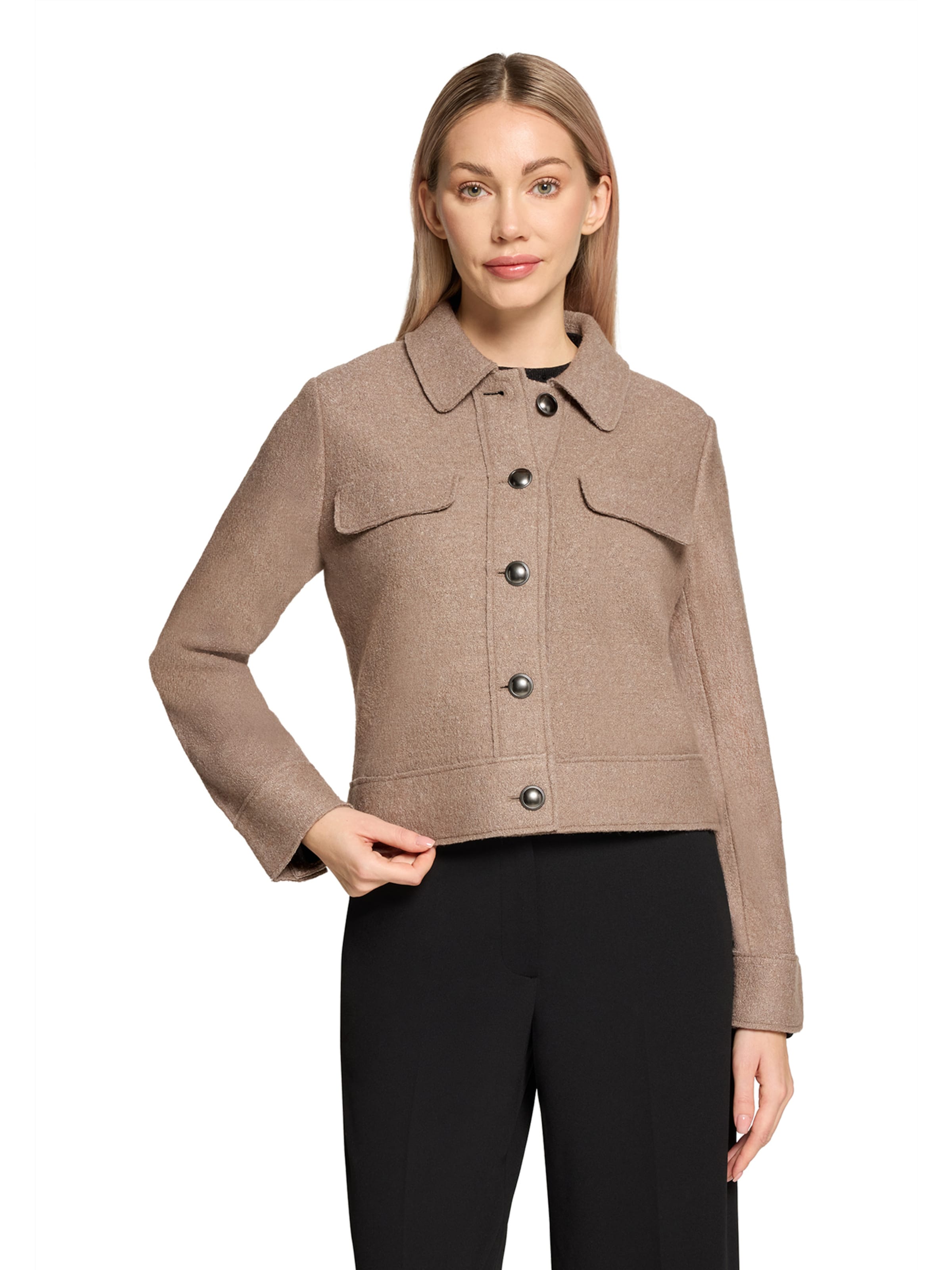 Betty Barclay Blazer in Brown: front