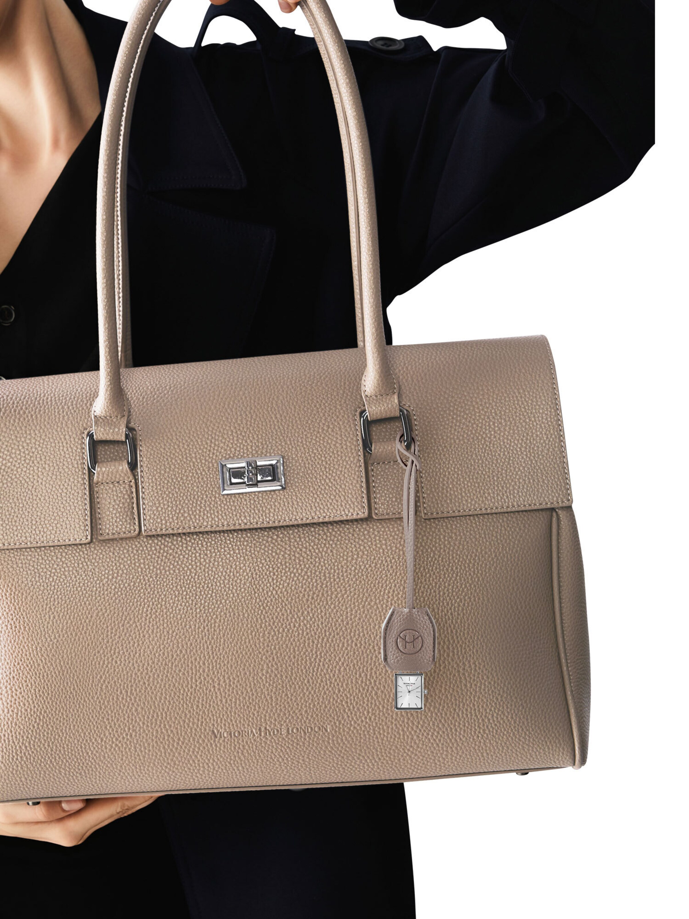 Victoria Hyde Analogt ur ' Tashi ' i grå: forside