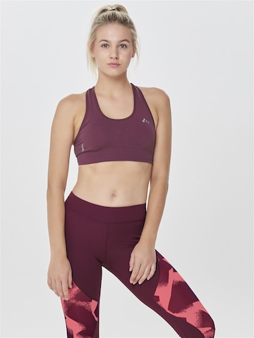 ONLY PLAY Regular Sports bra 'ONPDaisy' in Red: front