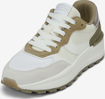 Baskets basses Marc O'Polo en beige : devant