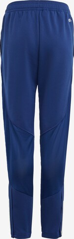 ADIDAS PERFORMANCE Slimfit Sporthose in Blau