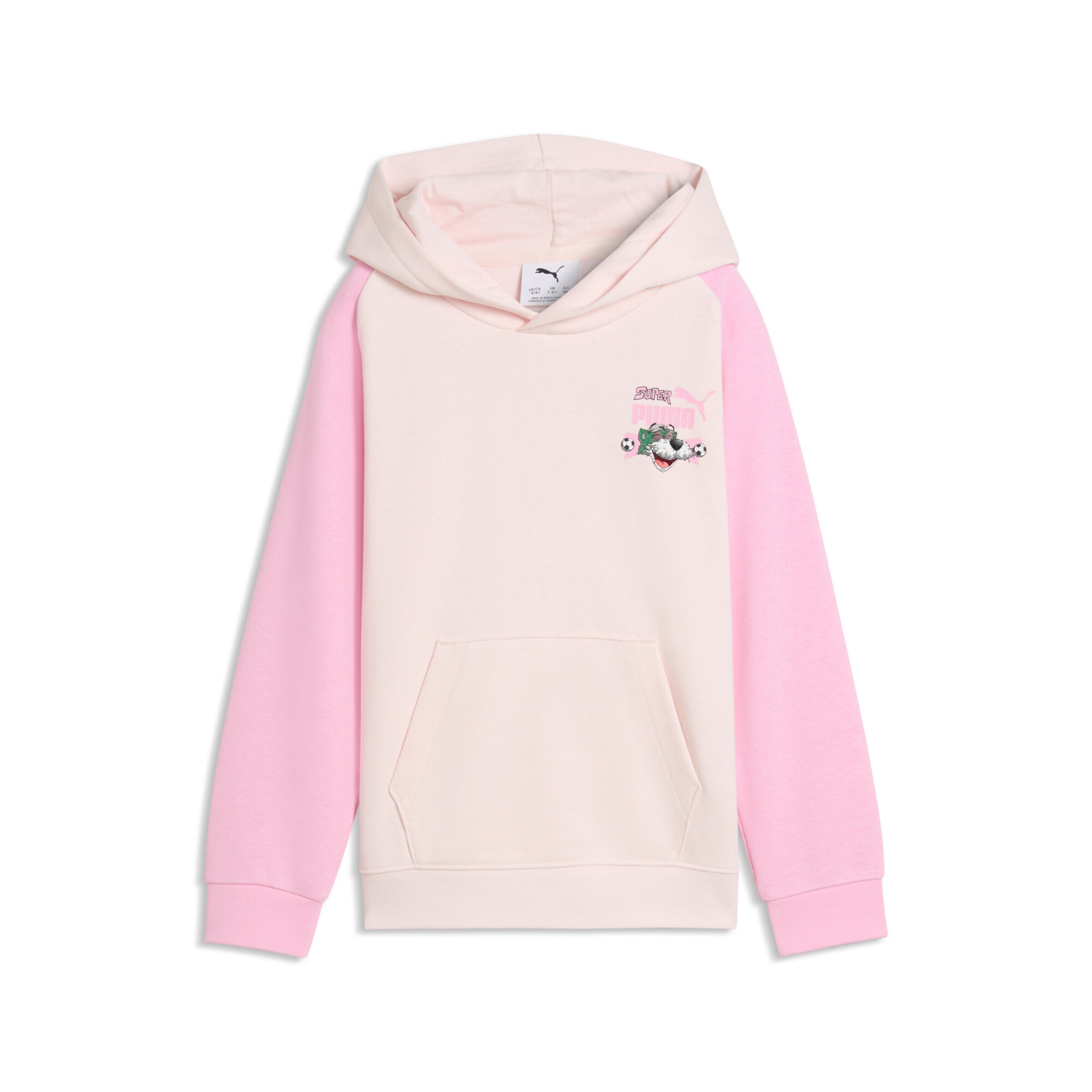PUMA Athletic Sweatshirt in Pink: front