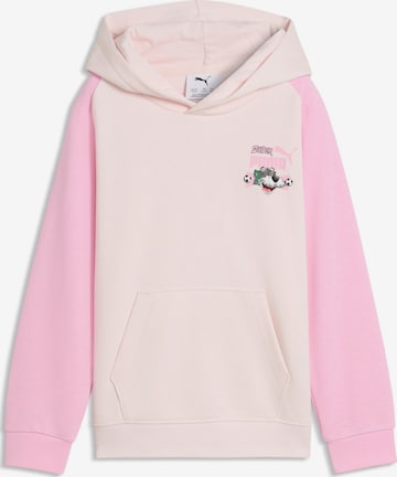 PUMA Athletic Sweatshirt in Pink: front