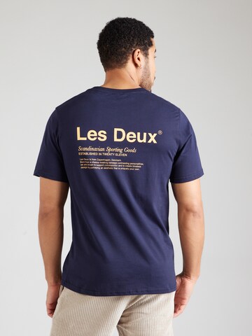 Les Deux T-shirt 'Brody' i blå