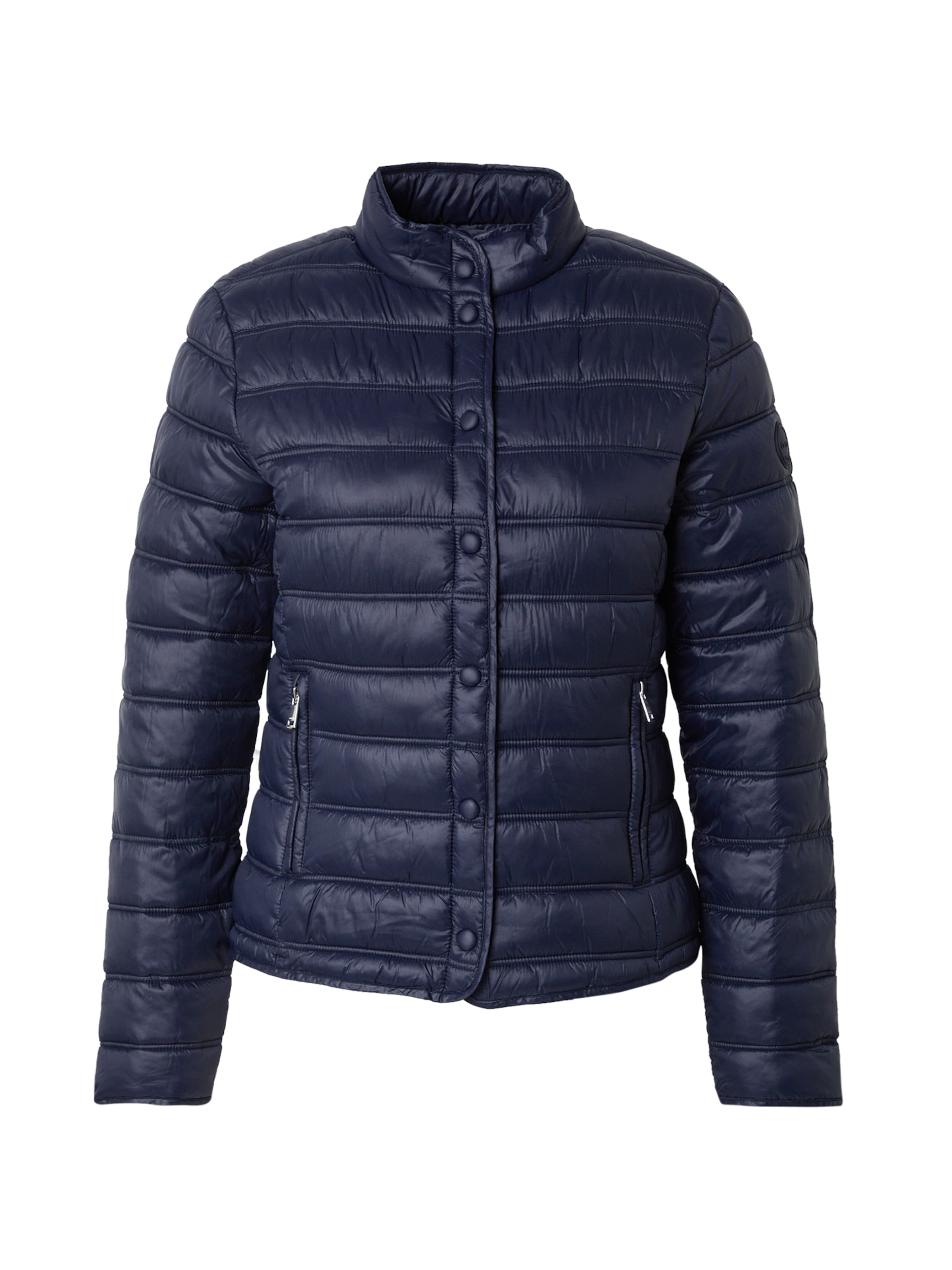 OUI - Casaco meia-estação em azul: frente