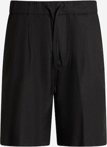 regular Pantaloni di SSEINSE in nero: frontale