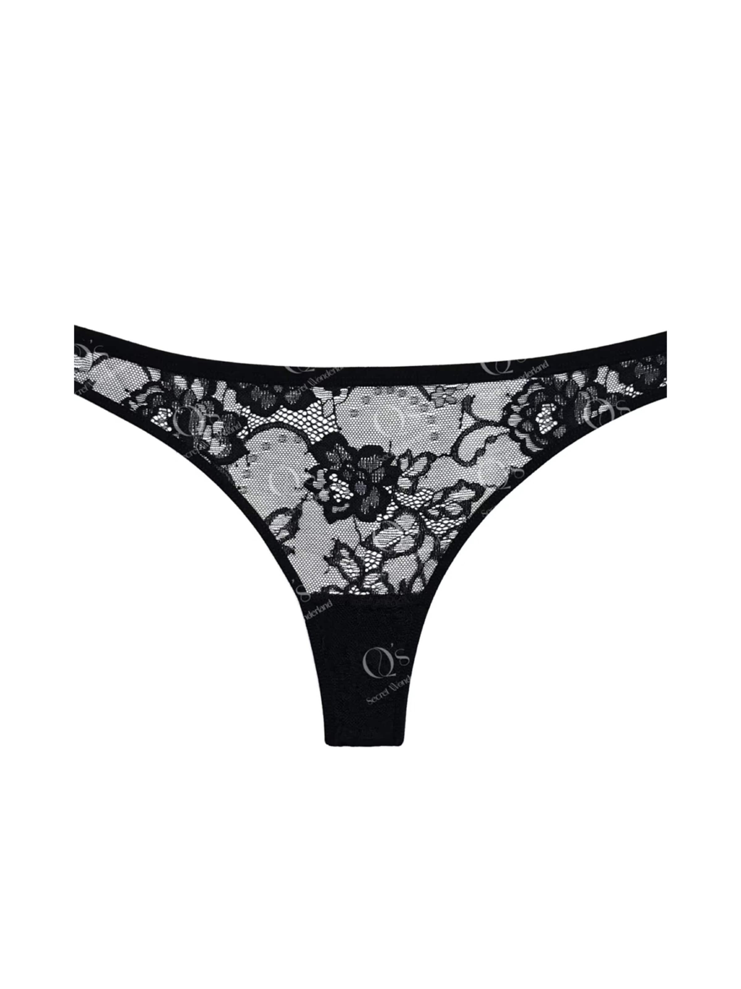 Millo Panty in Black: front