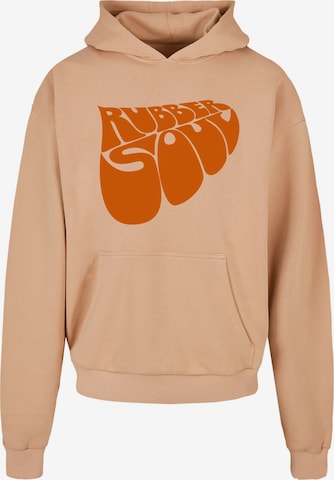 Merchcode Sweatshirt in Beige: voorkant
