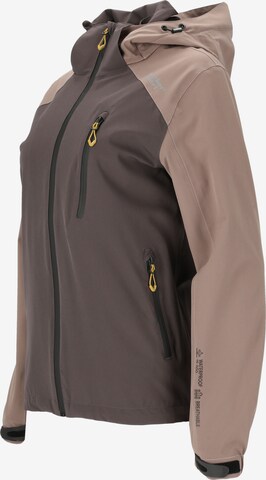 Weather Report Outdoor Jacket 'Camelia W-Pro' in Brown