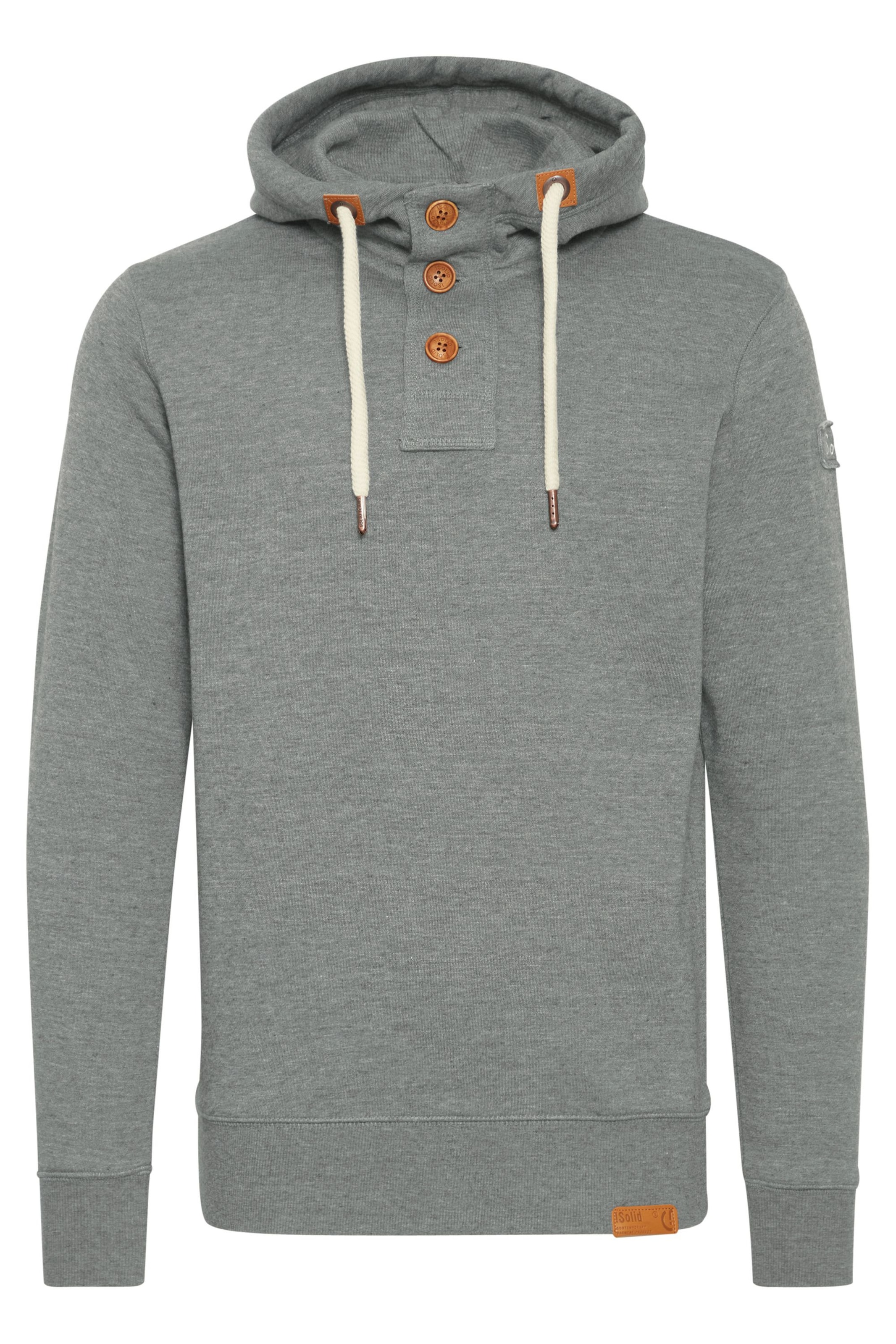!Solid Sweatshirt 'TripStrip' in Grau: Vorderseite