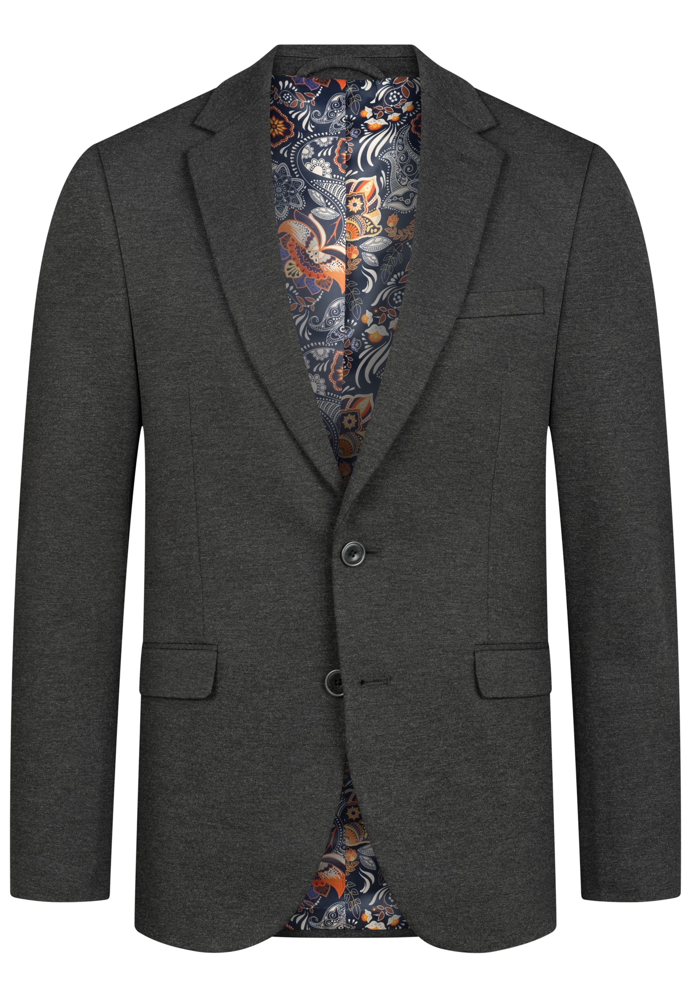 JEFF Sakko 'Ezra' in Grau: Vorderseite