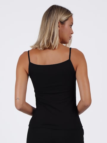 admas - Top 'ADMAS Camiseta Tirante Escote Lentejuelas para Mujer' en negro