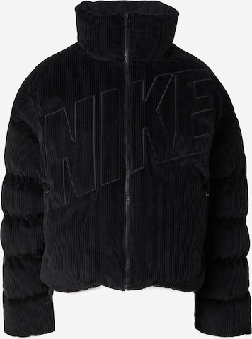 Nike Sportswear Kurtka zimowa 'ESSNTL PRIMA' w kolorze czarny: przód