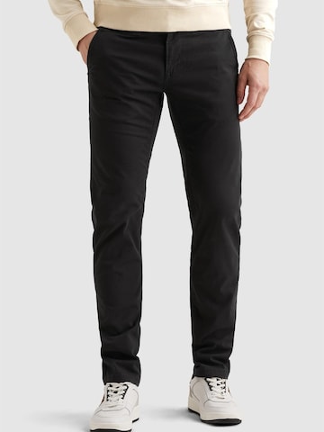 PME Legend Chino 'American Classic regular fit chino' in Zwart: voorkant