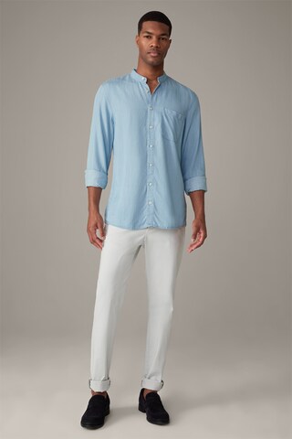 STRELLSON Regular fit Button Up Shirt 'Cadan' in Blue