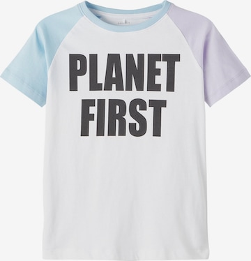 NAME IT - Camiseta 'Diuno' en blanco: frente