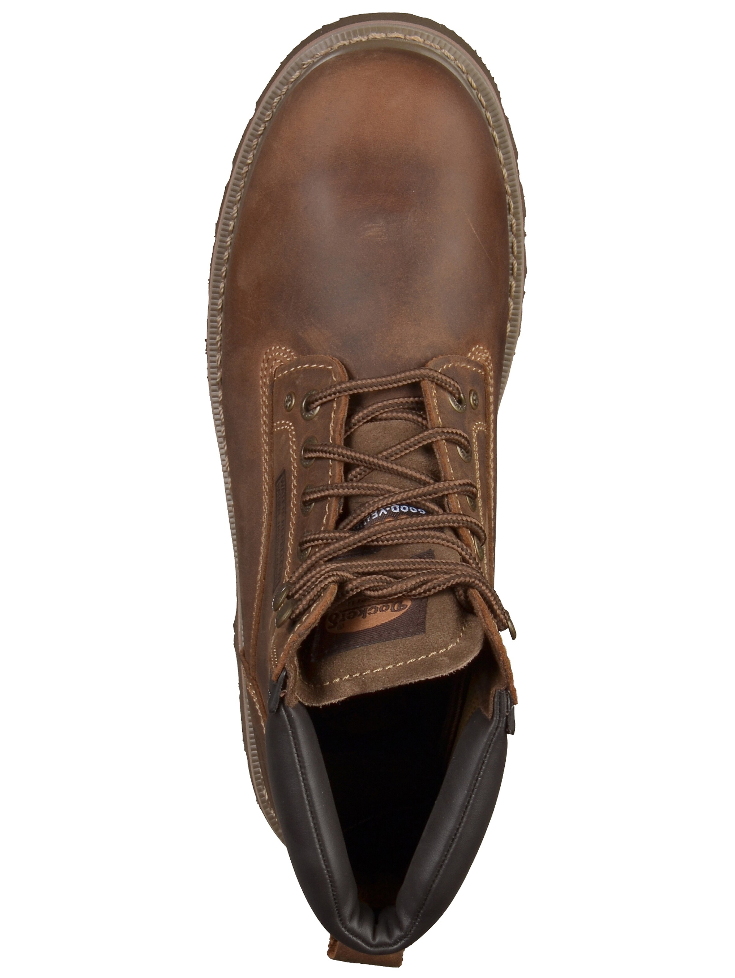 Bottines à lacets 'Darmstadt' Dockers by Gerli en marron