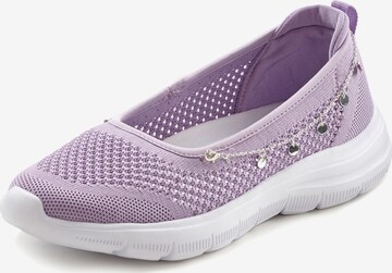 LASCANA Ballet Flats in Purple: front