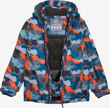 COLOR KIDS Skijacke 'Coski Aop' in Blau