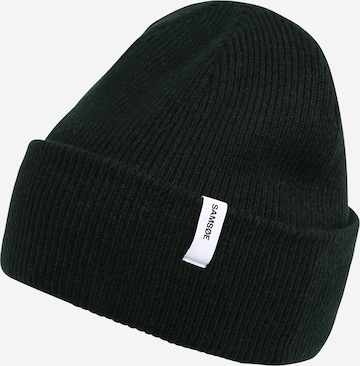 Samsøe Samsøe - Gorros em verde: frente