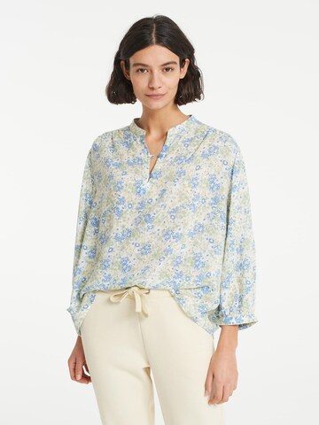 OPUS Blouse 'Falinda' in Blauw: voorkant